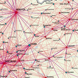 Ausschnitt aus: Berufspendler in Westfalen I